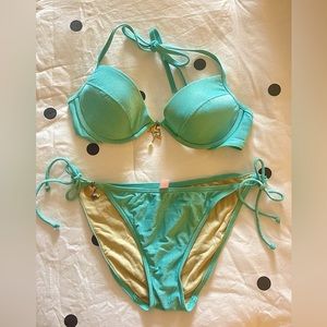 Victoria’s Secrets two piece swimsuit